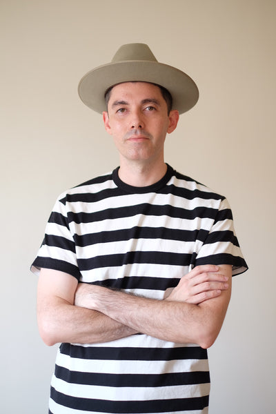{The Rite Stuff} Border Stripe Tee (Black x White)