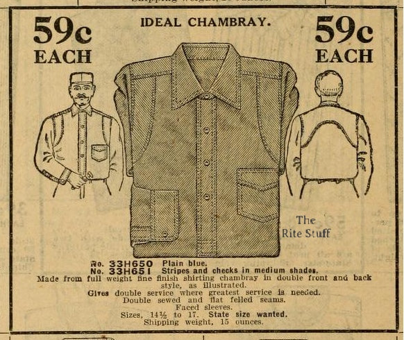 A Brief History of the Work Shirt - 1900-1930