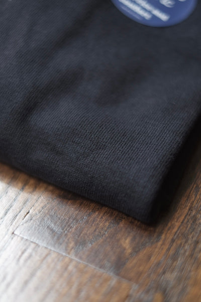 {Pre-order for May '26} Heavyweight 9 oz. Loopwheel Tee (Black)