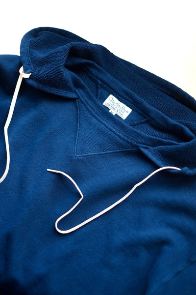 {New Arrival} Titan 11 oz. Loopwheel Double-V Afterhood Sweatshirt (Garment-dyed Blue)