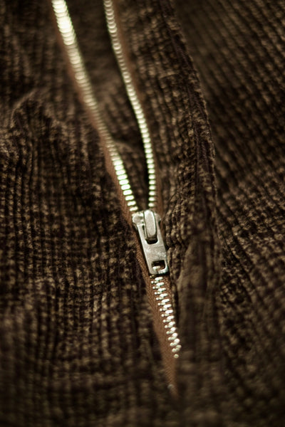{Pre-order for Dec. '26} Arkham 'Tweeduroy' 7.5-wale Discharge-printed Corduroy Trousers (Brown)