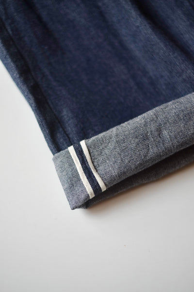 {Pre-order for Oct. ‘25} The Rite Stuff x Papa Nui 10.5 oz. Selvedge Denim Sailor Moku Pants (Indigo)