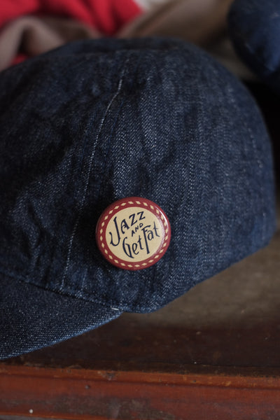 {Now Shipping} Jazz and Get Fat 1920-30s Style Pinback Button