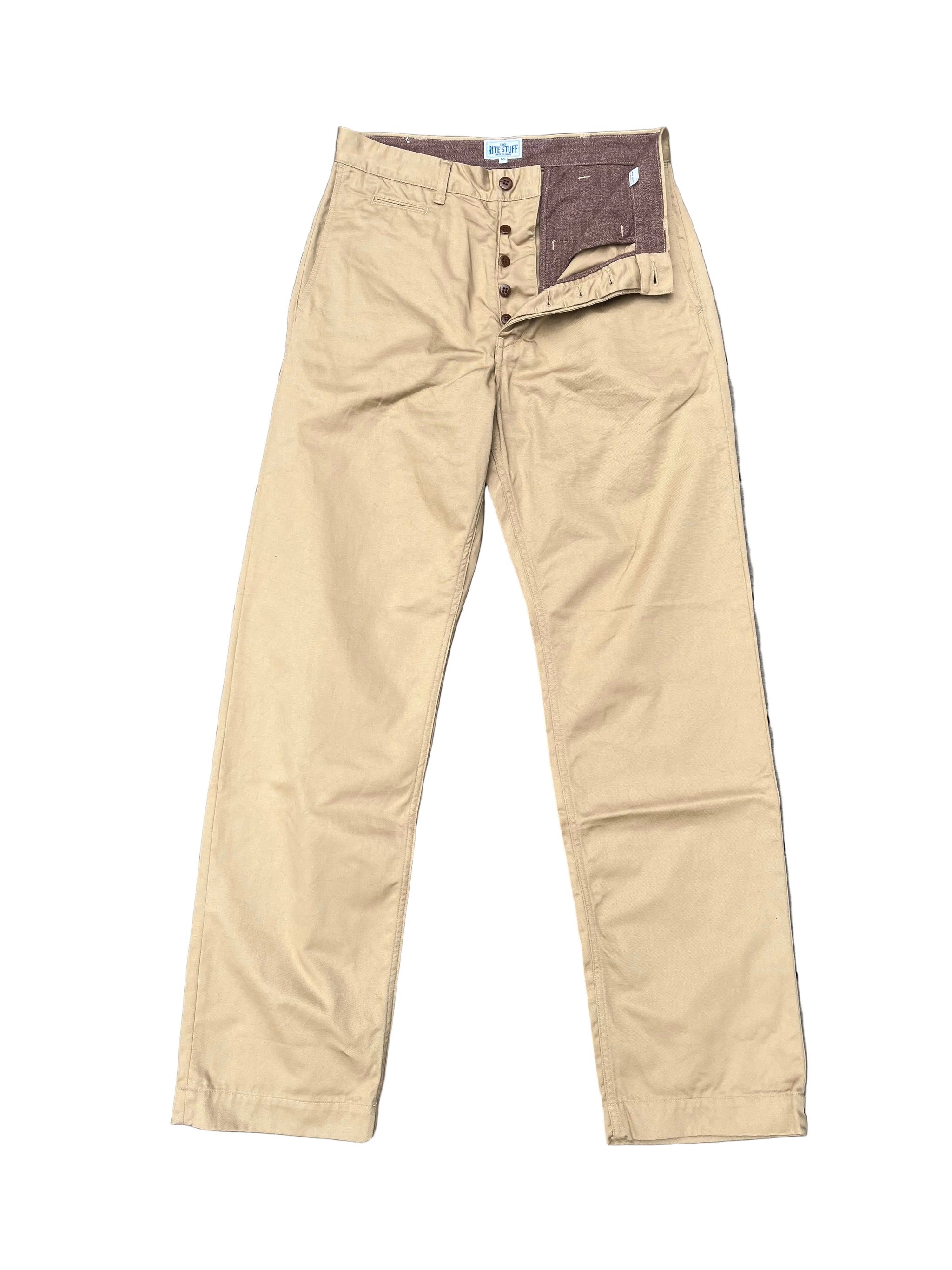 Oilman 1930s Chino Work Pants (Tan) – The Rite Stuff