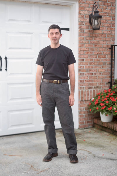 {Pre-order for May '26} Heavyweight 9 oz. Loopwheel Tee (Black)