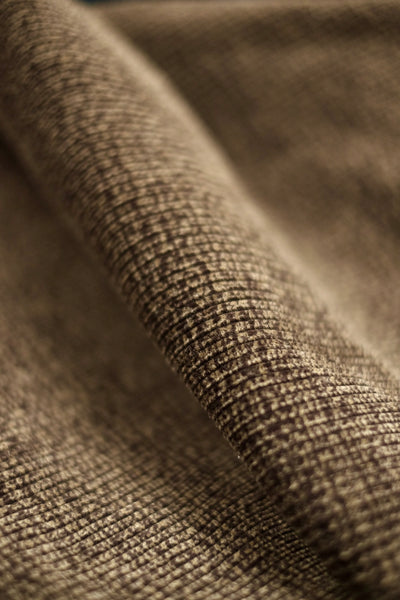{Pre-order for Dec. '26} Arkham 'Tweeduroy' 7.5-wale Discharge-printed Corduroy Trousers (Brown)