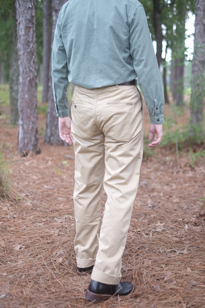 {Pre-order for April ‘26} Oilman 7.7 oz. Chino Twill Work Pants (Tan)