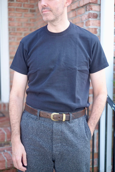 {Pre-order for May '26} Heavyweight 9 oz. Loopwheel Tee (Black)