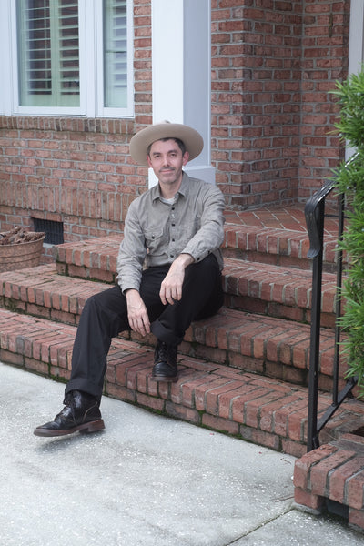 {Pre-order for April ‘26} Oilman 7.7 oz. Chino Twill Work Pants (Black)