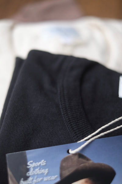 {Pre-order for May '26} Heavyweight 9 oz. Loopwheel Tee (Black)