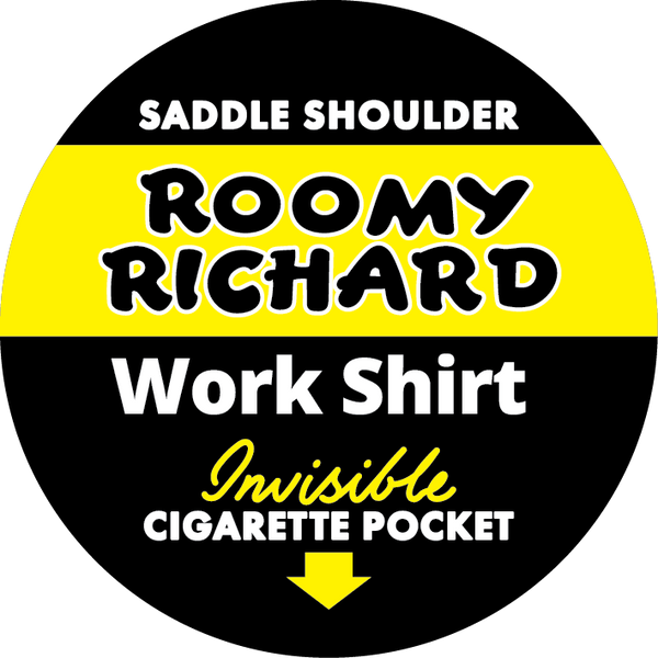 {Pre-order for ‘25} Roomy Richard 5 oz. Selvedge Chambray Work Shirt (Indigo)