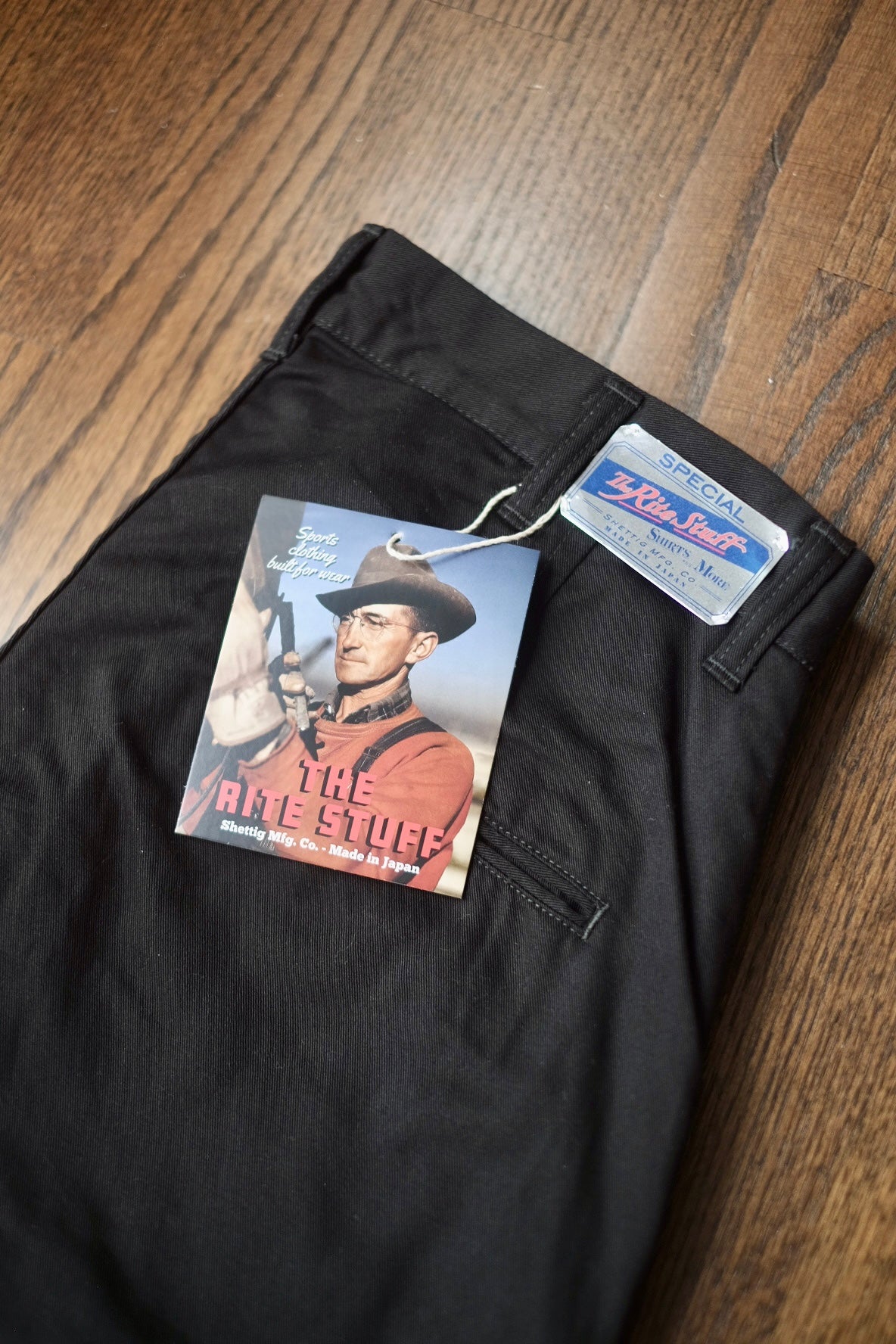 Oilman 1930s Chino Work Pants (Black) – The Rite Stuff