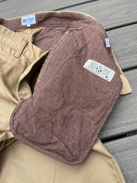 {Pre-order for April ‘26} Oilman 7.7 oz. Chino Twill Work Pants (Tan)