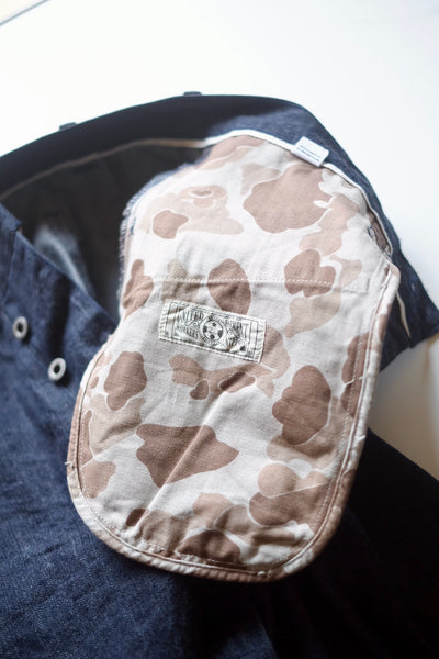 {Pre-order for Oct. ‘25} The Rite Stuff x Papa Nui 10.5 oz. Selvedge Denim Sailor Moku Pants (Indigo)
