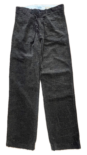 {Pre-order for Dec. '26} Arkham 'Tweeduroy' 7.5-wale Discharge-printed Corduroy Trousers (Brown)