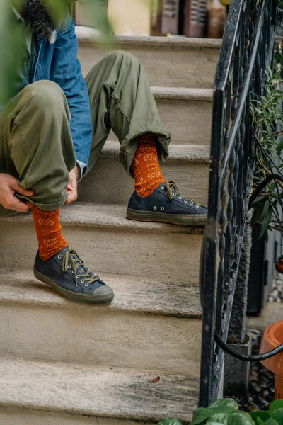 {Pre-order for May 2026} The Rite Stuff x Papa Nui x John Lofgren Bootmaker Champion Sneakers (Amoskeag Denim)