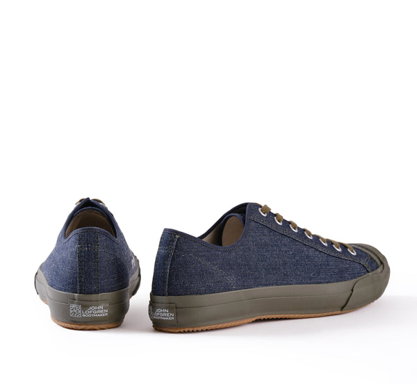{Pre-order for May 2026} The Rite Stuff x Papa Nui x John Lofgren Bootmaker Champion Sneakers (Amoskeag Denim)
